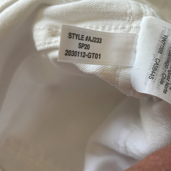 Madewell 10 inch high rise skinny‎ pure white - Picture 6 of 6